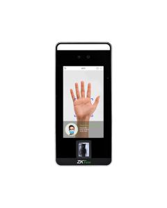 SPEEDFACE STAND ALONE ACCESS CONTROL DEVICE FACE PALM AND FINGERPRINT RECOGNITION WITH MASK DETECTION FACE CAPACITY 6000 PALM CAPACITY 3000 FINGERPRINT CAPACITY 6000 CARD CAPACITY 10000 LINUX OPERATIN